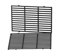 Griglie in ghisa da 44,5 x 30 cm 7638 per barbecue Weber Spirit 300 Serie E310, E320, E330, S310, S320, S330, SP320 (con pulsanti anteriori), 7527 7639 Griglia per barbecue a gas RÖSLE VIDERO G3
