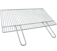 GRIGLIA GRATICOLA IN ACCIAIO CROMATO PER BARBECUE BETON 45X33