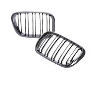 Griglie paraurti anteriore Auto Paraurti Anteriore Griglia Per X5 E53 X5M 1999 2000 2001 2002 2003 2004 2005 2006 In Fibra Carbonio All'interno Griglie Del Radiatore Copertura