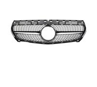 Griglie Paraurti Nere Lucide Per Benz Classe CLA W177 13-19 CLA180 CLA200 CLA250 CLA35 Griglia Paraurti Anteriore Cromata Nera Griglia paraurti anteriore(Diamond-Black)