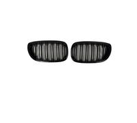Griglie Paraurti Nere Lucide Per BMW E46 Serie 3 2 4 Porte 2002-2006 Accessori Per Tuning Paraurti Anteriore Nero Lucido Griglia Radiatore Griglia paraurti anteriore(2D Glossy Black)