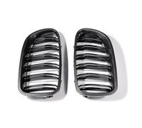 Griglie Paraurti Nere Lucide Per BMW Serie 5 F10 F11 F18 520d 530d 540i 2010-2017 Ricambio Per Auto Griglia A Doppio Rene Nera Lucida Con Doppie Griglia paraurti anteriore(Matte Black)