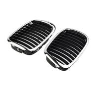 Griglie per auto Coppia Di Griglie Paraurti Anteriore Per Auto, Griglie Nere Di Per BMW E39 Serie 5 (525, 530, 535, 540), Per M5 (1998-2003)