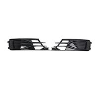 Griglie per auto Griglia Anteriore Per A6 C7 2016-2018, Griglia Fendinebbia Paraurti, Griglia A Doppio Rene (4G0807647, 4G0807648)( Pair Gloss Black)