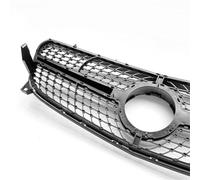 Griglie per auto Griglia anteriore sportiva in ABS argentata per cofano motore per GLA X156 2017-2019(Black)