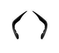 Griglie per auto Per GLC260 300 GLC43 Per LC Per X253 2016-2019 Strisce decorative per fendinebbia anteriori Griglia di presa d'aria Copertura modanatura(2pcs Gloss Black)