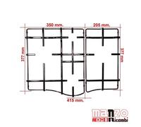 GRIGLIE PER HOTPOINT ARISTON INDESIT PC640T SINGOLE E KIT PIANO COTTURA 4 FUOCHI [EEK: Standard]