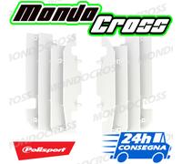Griglie protezione radiatori Bianco HONDA CR 125 2004 (04)