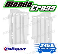 Griglie protezione radiatori Bianco HONDA CRF 250 R 2014 (14)