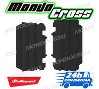 Griglie protezione radiatori Nero KAWASAKI KX 125 2003 (03)