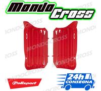 Griglie protezione radiatori Rosso cr04 HONDA CRF 250 RX 2024 (24)