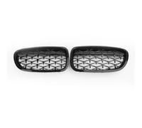 Griglie radiatore anteriore Per BMW F10 F11 F18 Serie 5 2010-2016 Griglia Per Rene Per Auto Diamond Black Racing Grill(Nero)