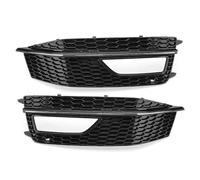 Griglie radiatore anteriori per auto Griglia Anteriore E Griglia A Doppio Rene Per A4 B8, Per S-Line S4 2012-2015, Griglia Fendinebbia Inferiore Paraurti Anteriore 8K0807681P 8K0807682P( Chrome)