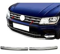 Griglie radiatore anteriori per auto Striscia di finitura a griglia anteriore in ABS per auto, copertura protettiva 3D, accessorio di modifica esterna Per Tiguan 2016-2019