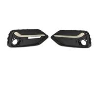 Griglie radiatore paraurti Per Civic Hatchback 2020 2021 Auto Anteriore Posteriore Fendinebbia Luce Trim Telaio Borsette Copertura Coperchio Lunetta(Front one pair)