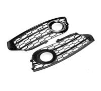 Griglie Radiatori 8K0807681J 8K0807682J01C Coppia Di Coperture Per Fendinebbia Anteriori Per Fendinebbia, Griglie A Nido D'ape Per A4 B8 B8.5 Per Allroad 2009-2015(Argento cromato)