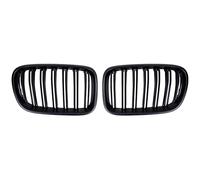 Griglie Radiatori Griglie Paraurti Anteriore Gloss Black Car Per BMW X3 F25 2011-2013 Rene Racing Grill Doppia Stecca Griglia Ricambio(Matte Black)