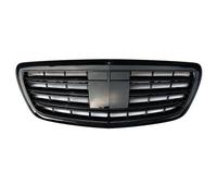 Griglie Radiatori Paraurti Anteriore Nero ABS Griglia Anteriore Griglie Centrali Anteriori Per Mercedes Per Benz W222 Classe S S63 S320 S400 S500 S600 2014 2015(Nero)