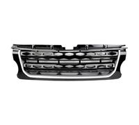 Griglie Radiatori Per Land Per Rover LR4 Per Discovery 4 2014 2015 2016 Auto Paraurti Anteriore Racing Grill Honey Comb Mesh Grille(Black and silver)