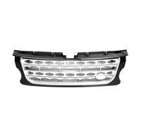 Griglie Radiatori Per Land Per Rover LR4 Per Discovery 4 2014 2015 2016 Auto Paraurti Anteriore Racing Grill Honey Comb Mesh Grille(Argento)