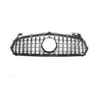 Griglie Radiatori Per Mercedes Per Benz Per AMG Per GT Per S C190 R190 2015-2016 Griglia Anteriore Per Auto Griglia Superiore Per Cofano Paraurti Maglia(Argento)