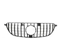 Griglie Radiatori Per Mercedes Per Benz W166 GLE63 Per AMG Per GT 2016-2019 Kit Griglia A Rete Per Cofano Paraurti Superiore Per Auto Griglia Anteriore Griglia(Nero)