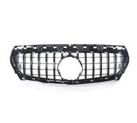 Griglie Radiatori Per Mercedes W117 Per GT 2014-2016 Griglia Paraurti Anteriore Sport Racing R Stile ABS Griglia Esterno(Nero)