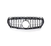 Griglie Radiatori Per Mercedes W117 Per GT 2014-2016 Griglia Paraurti Anteriore Sport Racing R Stile ABS Griglia Esterno(Chrome)