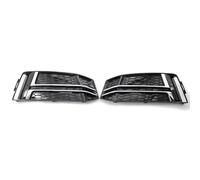 Griglie Radiatori Per S4 A4 Per B9 2017 2018 Sinistra+Destra Chrome Nero Auto Paraurti Anteriore Inferiore Griglia Griglia