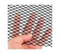 Griglie Retine Griglia per Auto Lega di Alluminio Inserto per Griglia Auto Paraurti Maglia Fori Rombici 3x6mm 4x8 Mm 6x12mm 8x16mm Griglia Radiatore Auto Universale Accessori Esterni per Auto(8x16mm)
