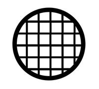 Griglie TEM esagonali in rame for microscopia elettronica a trasmissione - 100 pezzi/fiala, senza rivestimento in carbonio(50 Mesh-Copper)