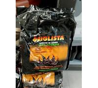 Griglista Carbone di Legna 100% Naturale, Confezione 5 pezzi da 2 kg