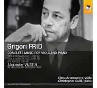 Grigori Frid Grigori Frid: Complete Music for Viola and Piano (CD) Album