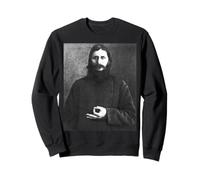 Grigori Yefimovich Rasputin Gioco Cerchio Q Divertente Meme Tee Felpa