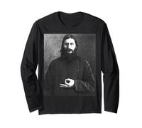 Grigori Yefimovich Rasputin Gioco Cerchio Q Divertente Meme Tee Maglia a Manica