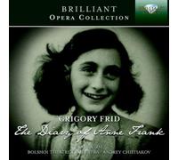 Grigory Frid Grigory Frid: The Diary of Anne Frank (CD) Album