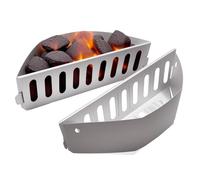 GriHero Weber - Cestino per carbone, accessorio per barbecue a carbonella, compatibile con Weber 7403, accessori per caldaia da 57 cm, carbone Weber One Touch e barbecue a gas affumicatore