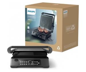 Grill a contatto Philips HD6307/70 serie 7000 Controllo digitale Sonda e Timer