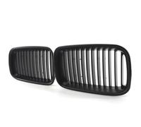 Grill Anteriore Griglia Nera In ABS Per Cofano Anteriore Di Ricambio, Griglia A Rene Per BMW E36 1994 1995 1996 318i 323i 325i 320i 328i Per M3 Griglie Di Anteriore(Nero opaco)