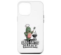 Grill Cactus Nonna Divertente BBQ Nana Cottura Custodia per iPhone 12 Pro Max
