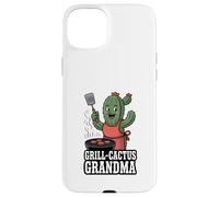 Grill Cactus Nonna Divertente BBQ Nana Cottura Custodia per iPhone 15 Plus