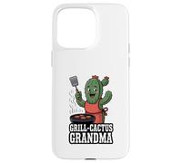 Grill Cactus Nonna Divertente BBQ Nana Cottura Custodia per iPhone 15 Pro Max