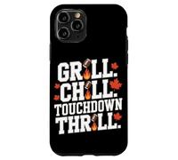 Grill Chill Touchdown Thrill Autunno Autunno Calcio Custodia per iPhone 11 Pro