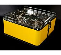 Grill Da Tavolo A Carbone Design Fuoco "Teide" B-Ware Giallo