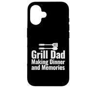 Grill Dad prepara la cena e il barbecue dei ricordi Custodia per iPhone 16