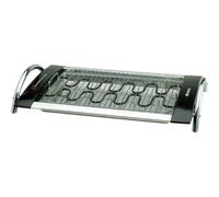 Ariete 732 Churrasco Grill - Doppia griglia con vassoio in alluminio. Potenza 2000w. Regolazione temperatura da 60° a 250°
