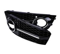 Grill frontale Anteriore Inferiore Paraurti Fendinebbia Griglie Griglia Per A4/B8 2007-2011 Pre-lifting Black Hole Griglie