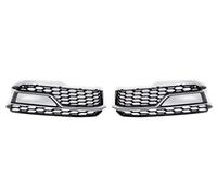 Grill frontale Auto Paraurti Anteriore Inferiore Griglie Fendinebbia Griglie Per A5 S5 2013-2017 8T0807681M(Chrome black)