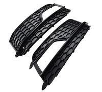 Grill frontale Paraurti Anteriore Della Luce Nebbia Della Lampada Griglia Copertura Chiusa Griglia Cellulare Per A5 S5 2013-2016 Chrome Line(1 paio)