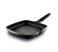 Grill Induction con Mango DESMONTABLE Negro 22 x 22 CM